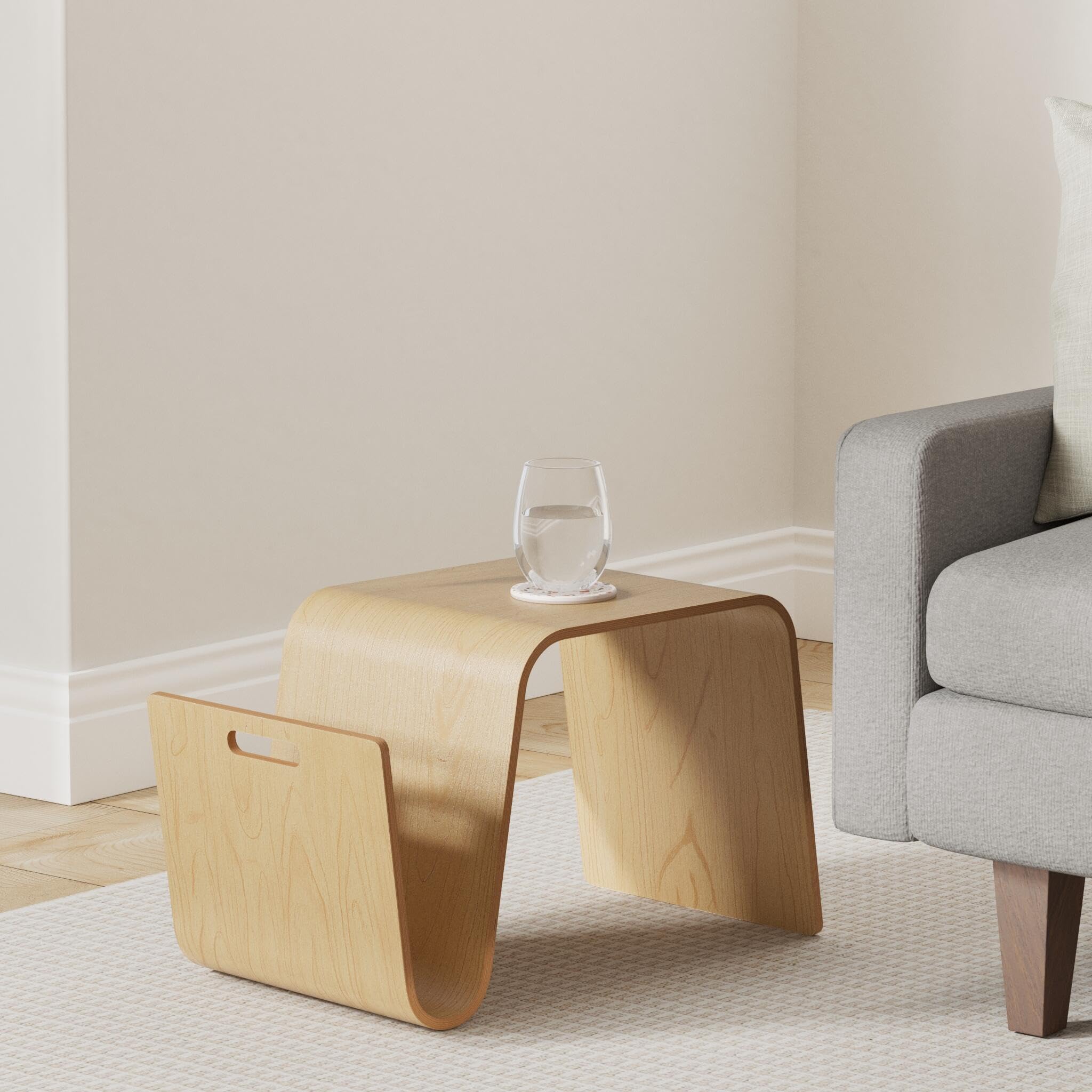 Amazon.com: OFFI & Co. Authentic Mag Table in Birch : Home & Kitchen