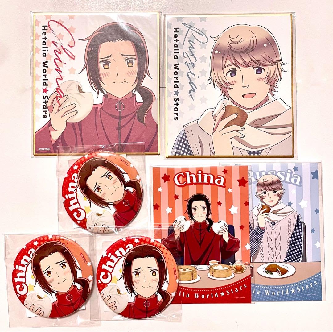 ヘタリア アート缶プレートコレクション【ロシア】 ヘタリア アート缶