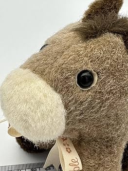 Amazon.co.jp: セキグチ リトルマーブル ロバ ぬいぐるみ 1989 鈴入り