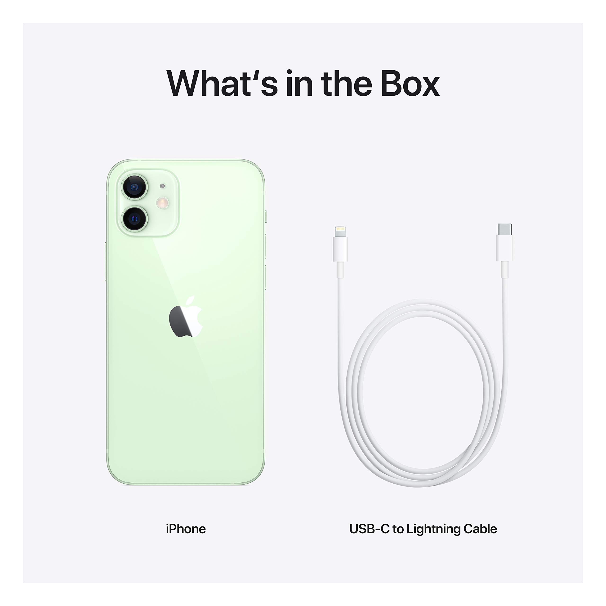 Amazon.com: Apple iPhone 12 (256GB, Green) [Locked] + Carrier