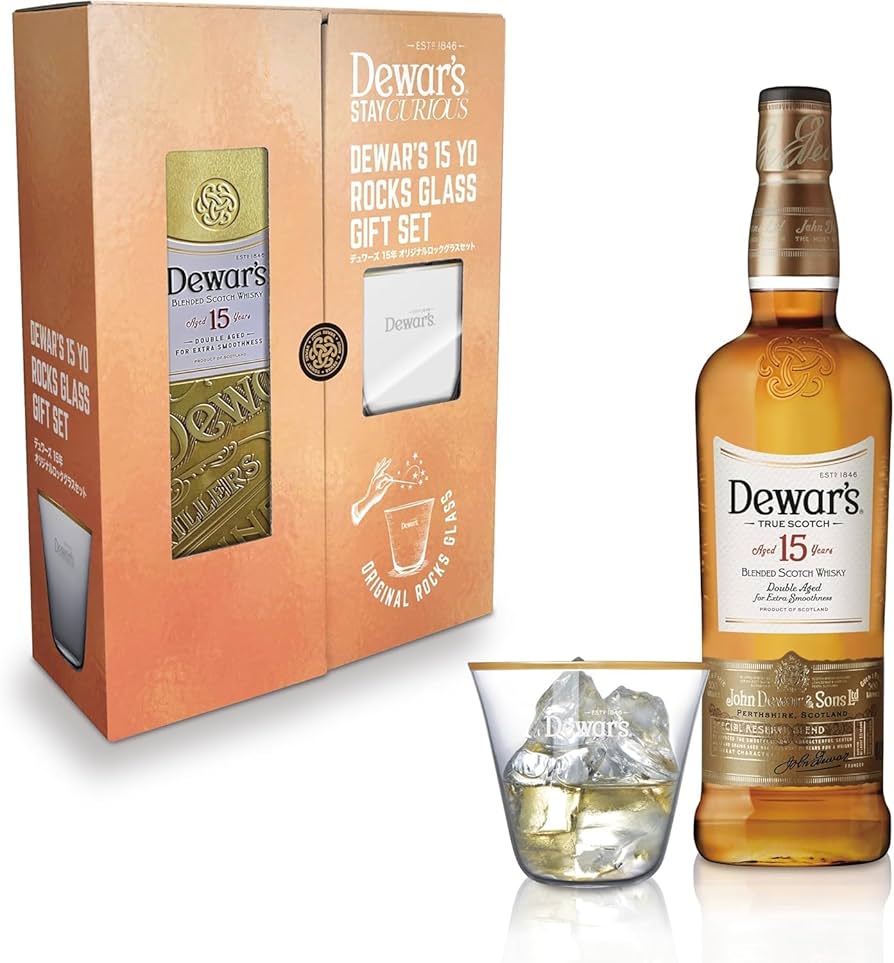 Amazon.co.jp: 【ロックグラス付】デュワーズ 15年 [ ブレンデッド