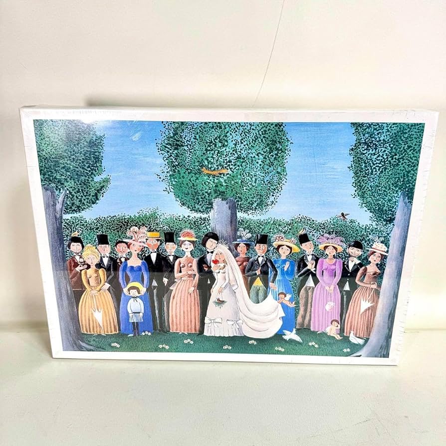 希少品 ジグソーパズル マリアージュ 結婚式(ペイネ) Amazon.co.jp