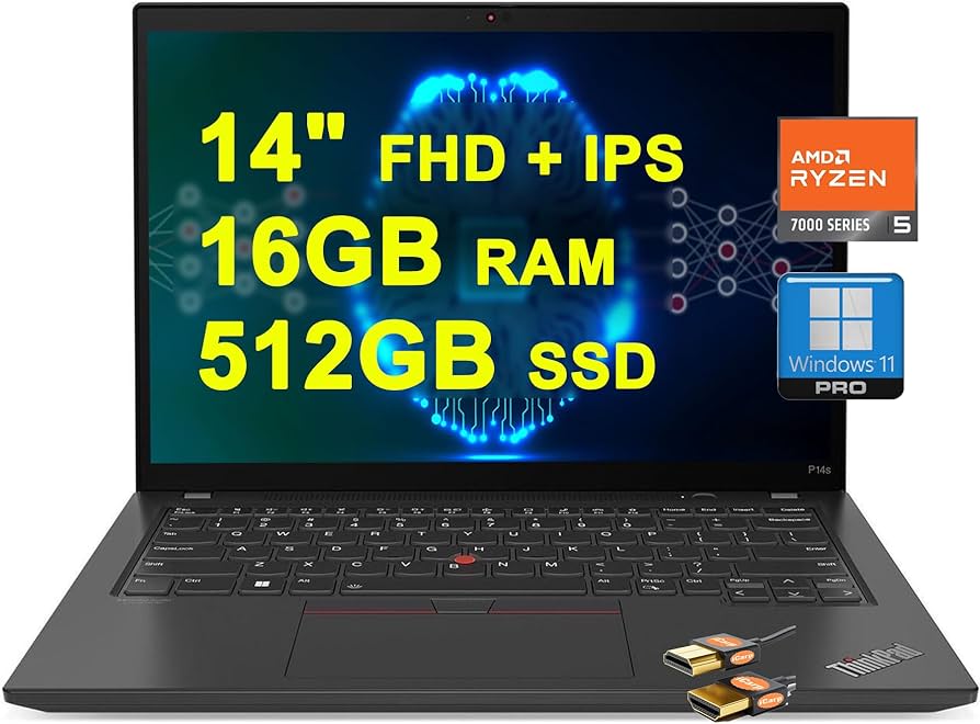 Amazon.com: Lenovo ThinkPad P14s Gen 4 Mobile Workstation Laptop