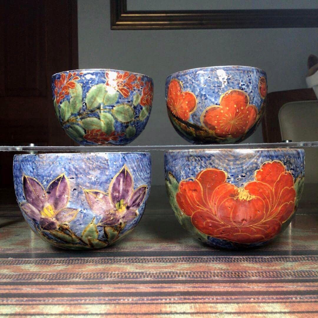 茶道具 古萩 塩筍茶碗 時代物 DT276 茶道具 古萩 塩筍茶碗 時代物