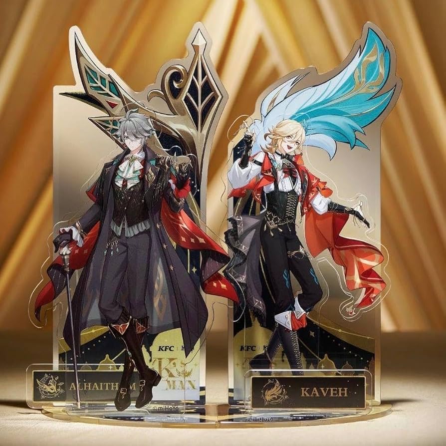 原神 アルハイゼン KFC セット カーヴェ 公式正規品 アクスタ Amazon