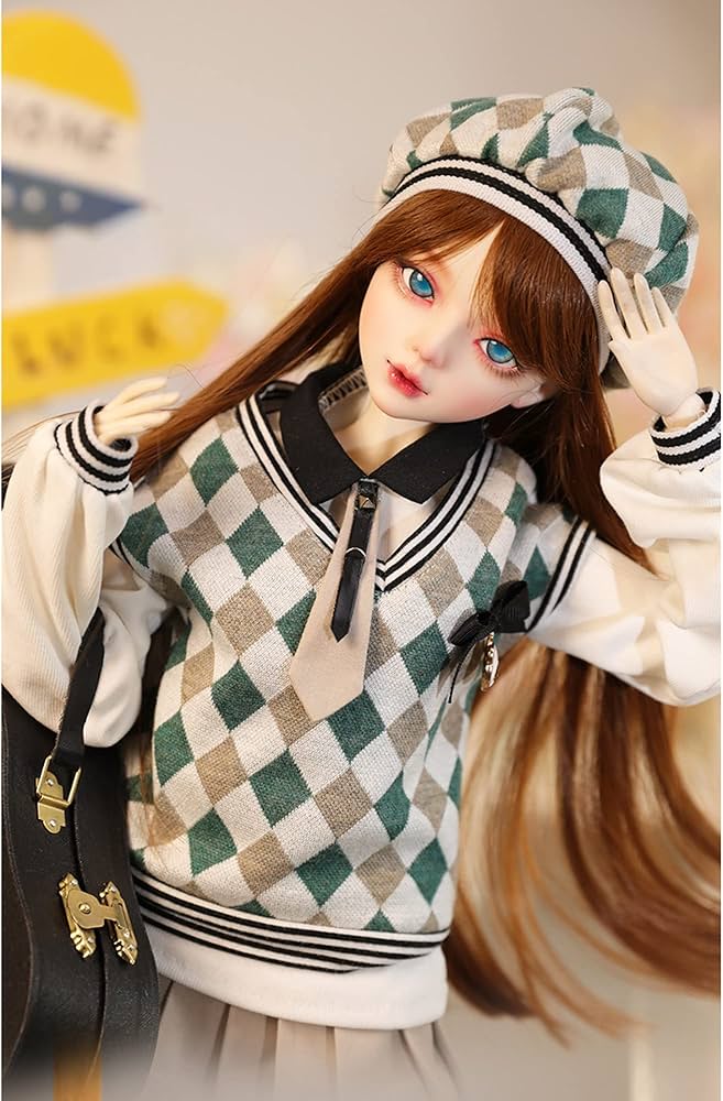 Amazon | 球体関節人形 1/3 BJDドール フルセット 56cm JK服セット