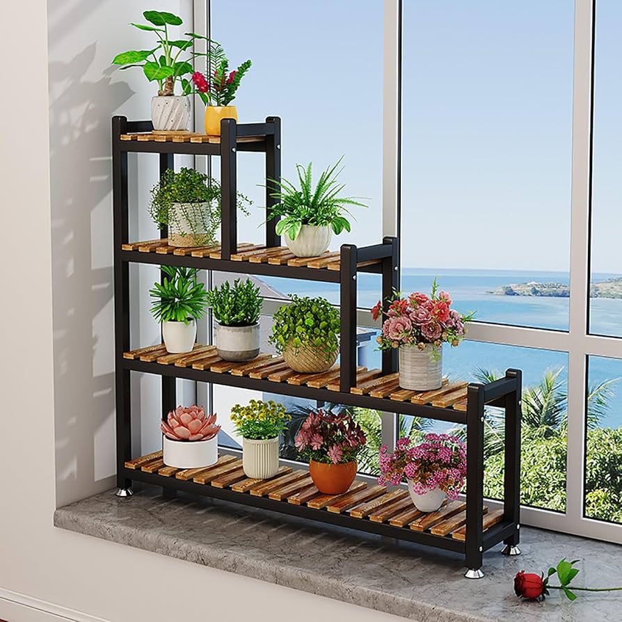 Amazon.co.jp: フラワースタンド プランタースタンド 屋外 アイアン