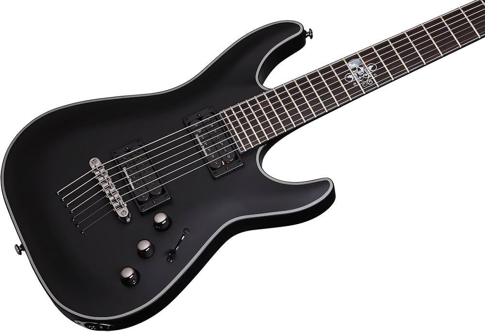 Schecter Blackjack Slim Line Series C-7 7-String Electric Guitar