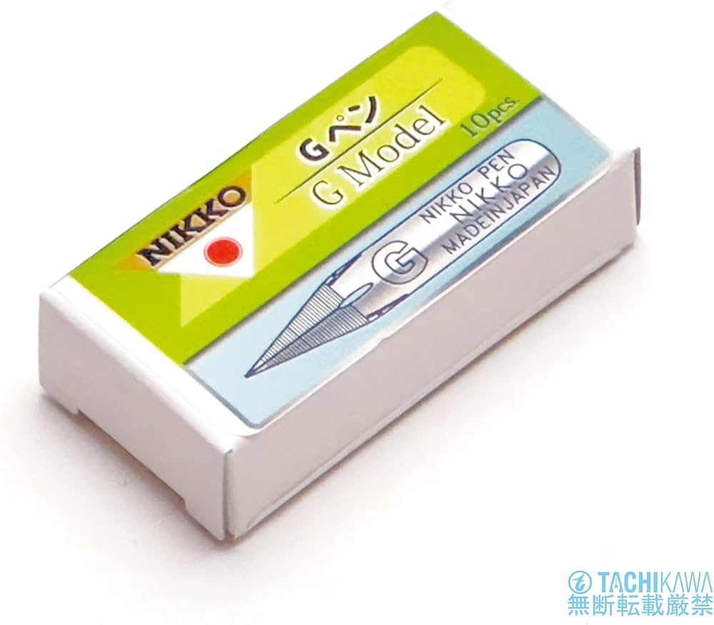 Amazon.co.jp: 立川ピン製作所 日光 ペン先 Gペン 10本入 NG-10