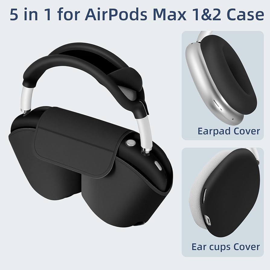 Amazon.com: 【5 in 1】 Compatible with Airpods Max 2/1 Smart Case