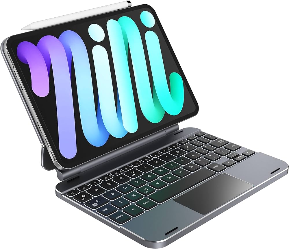 Amazon.co.jp: doqo iPad mini 7 & Mini 6 キーボードケース 8.3インチ