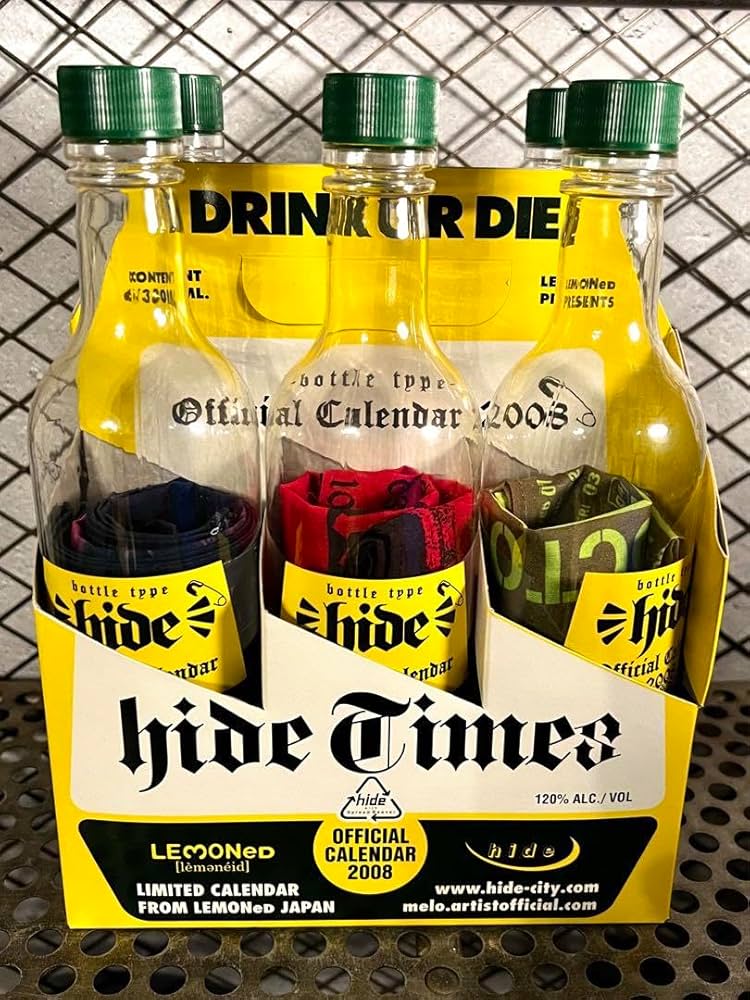 Amazon.co.jp: hide, X JAPAN, カレンダー, バンダナ, ボトル