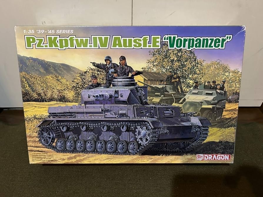 サイバーホビー 1/35 四号E型 潜水戦車 w/トレーラー ドラゴン 4号E