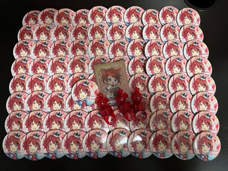 莉犬君 缶バッジ 痛バ 80個 すとぷり 莉犬くん痛