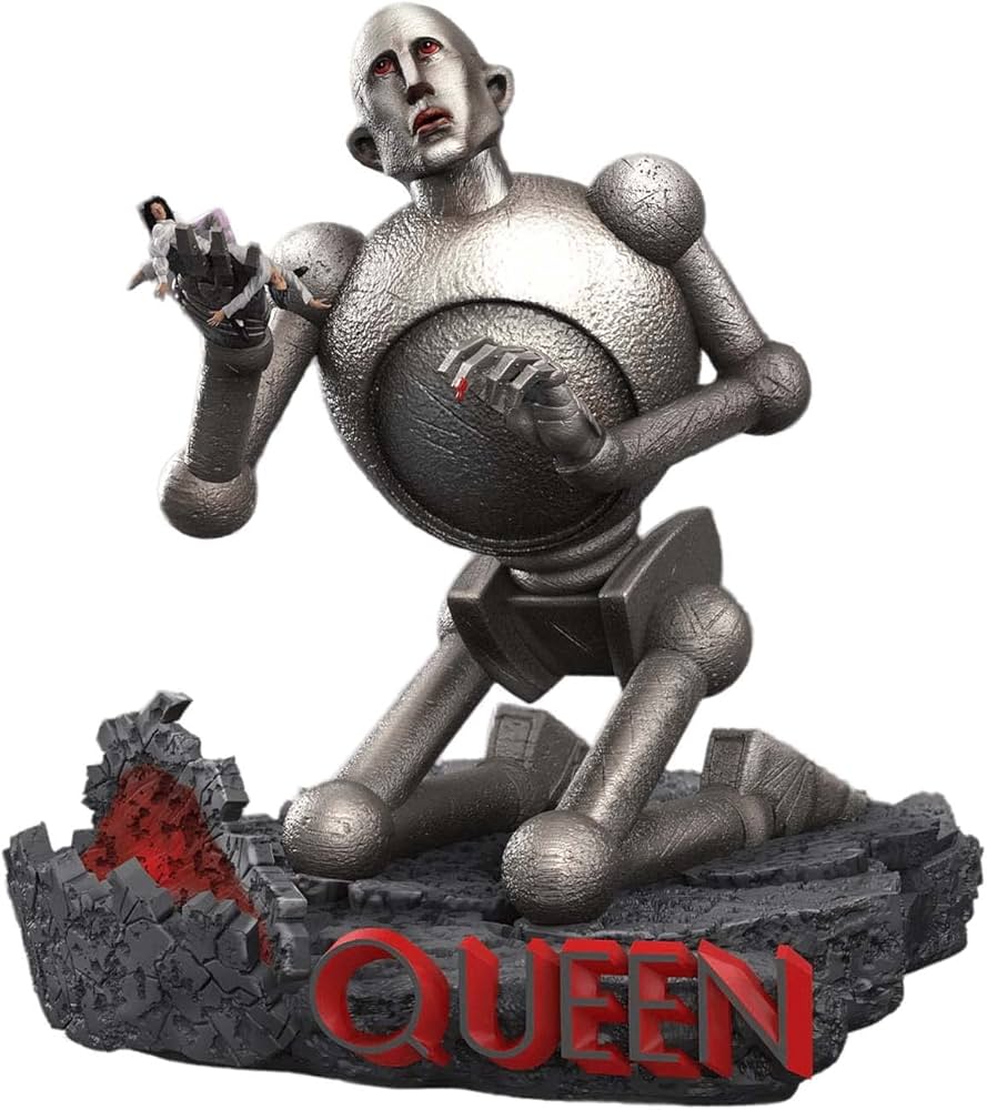 Amazon.co.jp: ナックルボンズ クイーンロック アイコンズ像 3D