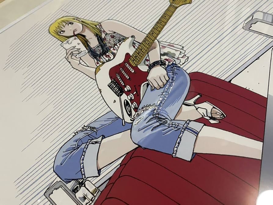 江口寿史版画ストップ！！ひばりくん（ストラトキャスター）1st