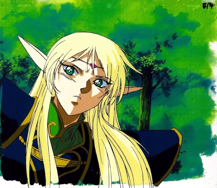 ロードス島戦記 ディードリット B2ポスター 出渕裕 ◇ロードス島戦記