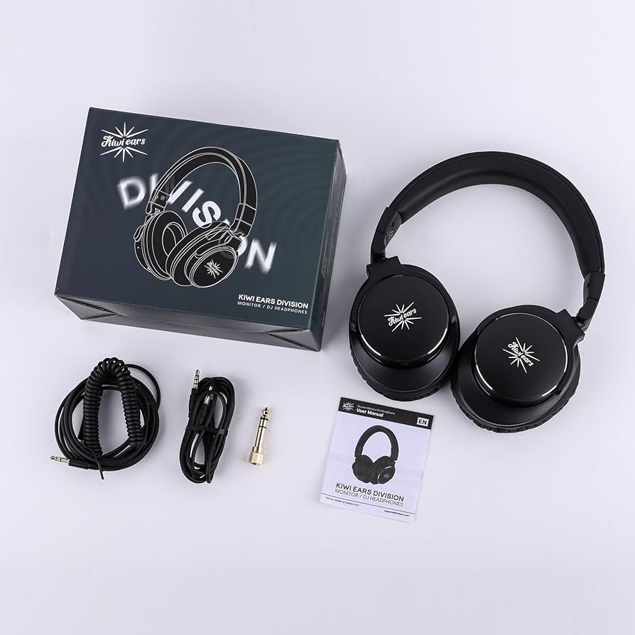 Amazon.com: Linsoul Kiwi Ears Division Over Ear Headphone,40mm