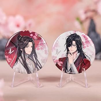 天官賜福 謝憐 缶バッジ Amazon.co.jp: 「天官賜福（てんかん