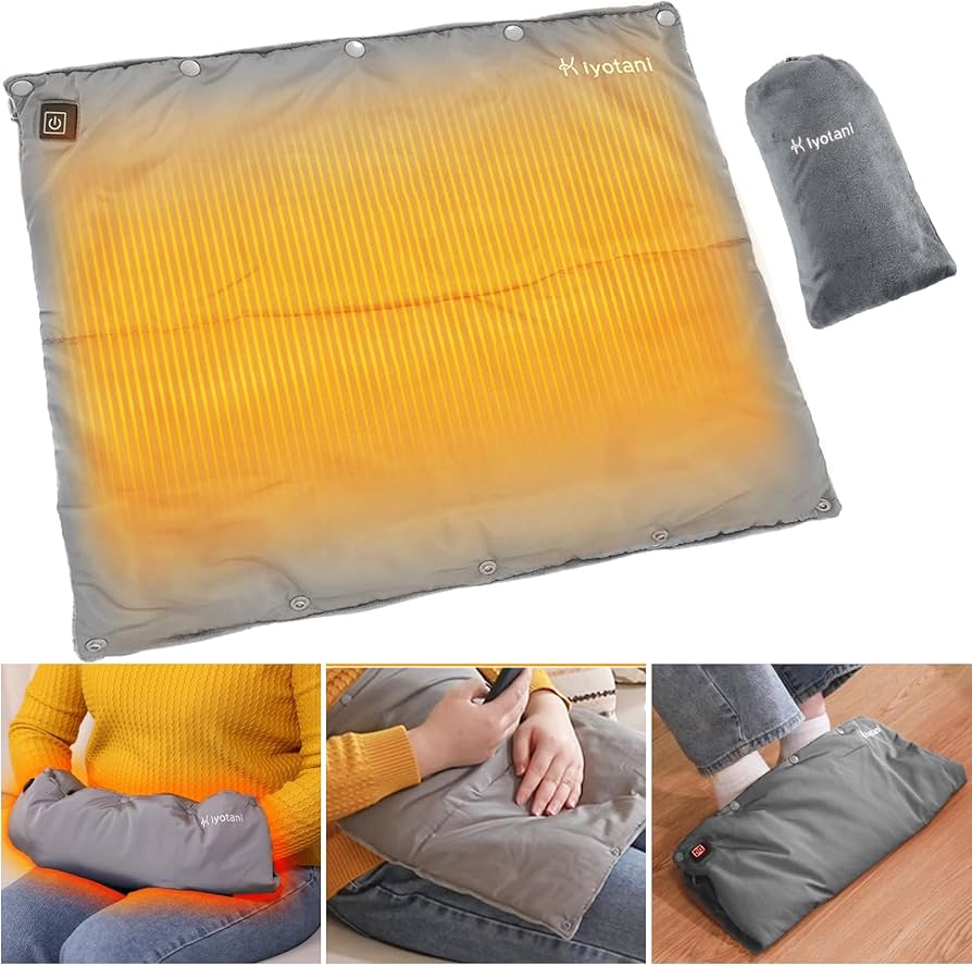 Amazon | Kiyotani 最新USBホットマット 10秒速暖 ミニ 電気マット 40
