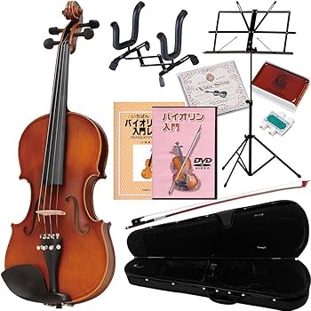 Amazon | Hallstatt入門用バイオリン V-12 10点セット 4/4サイズ