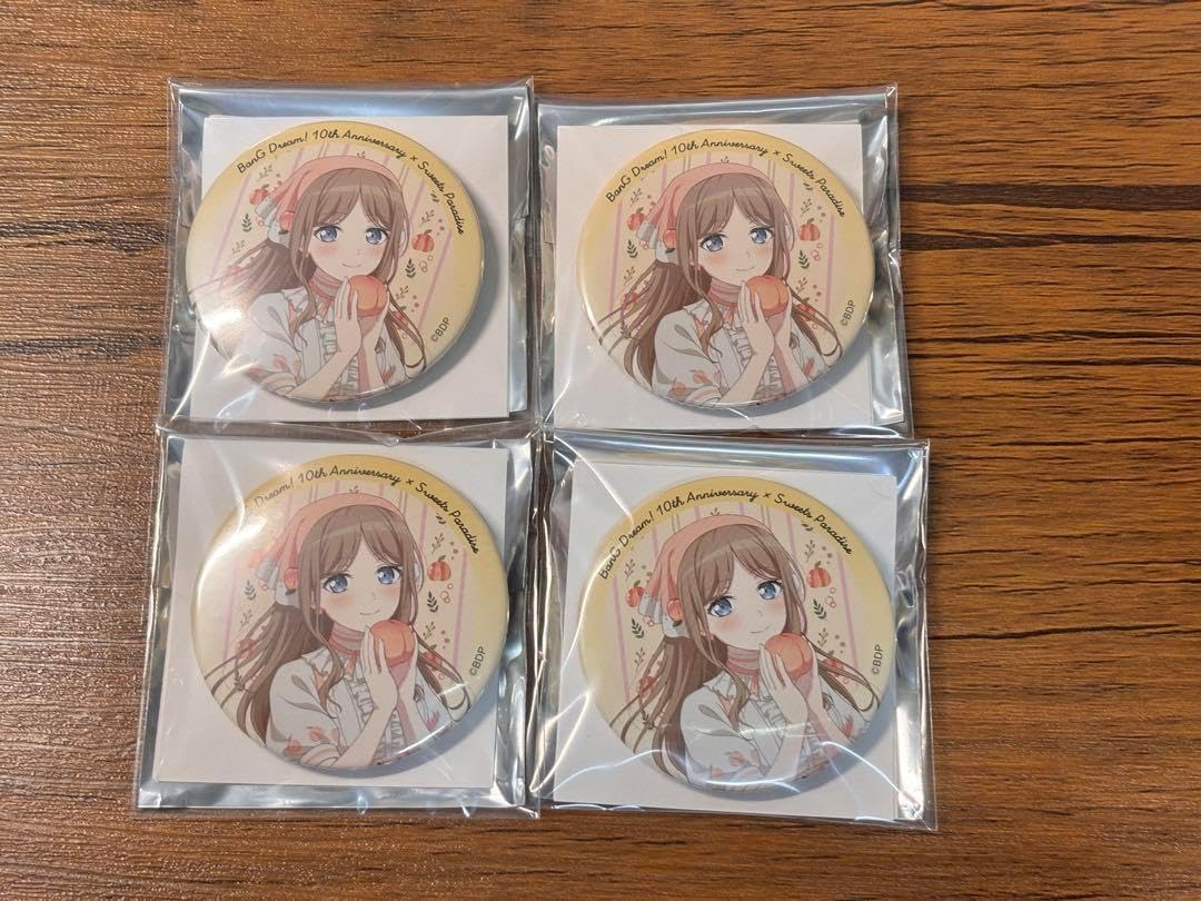BanG Dream 長崎そよ 等身缶バッジ バンドリ 10th スイパラ 7個 長崎