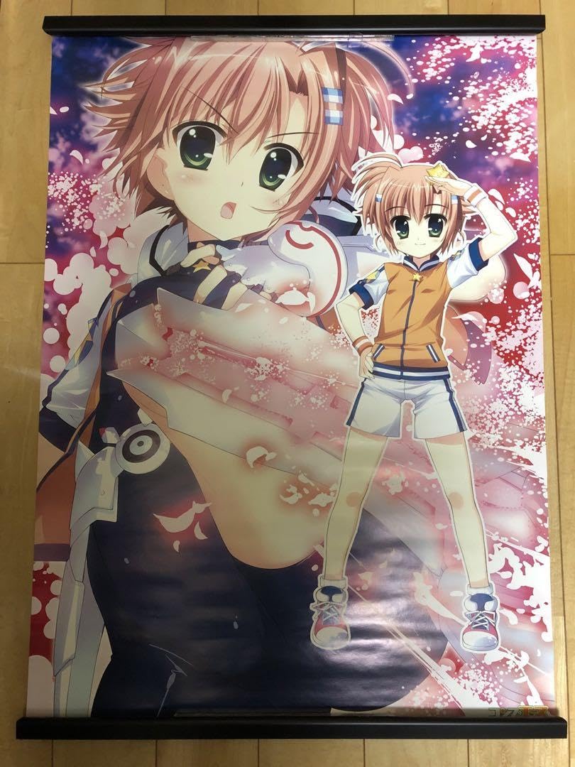 非売品】魔法少女リリカルなのはViVid 藤真拓哉 B2 クリアポスター ②