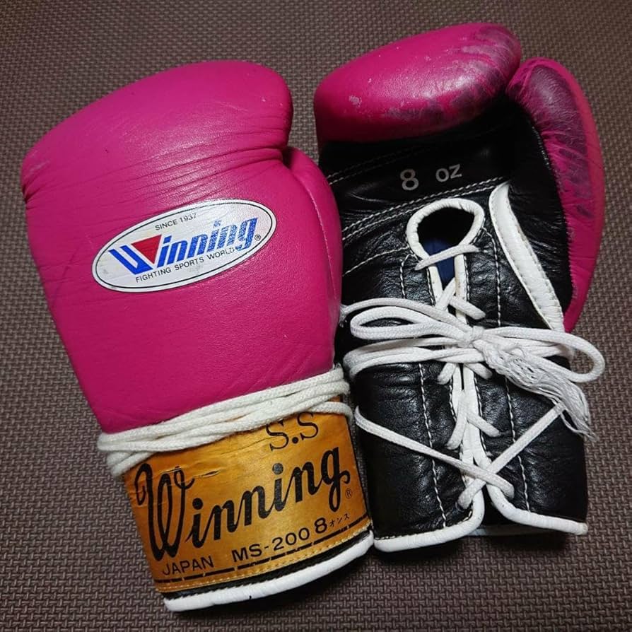 Winning ボクシンググローブ 旧ロゴ6オンス別注品