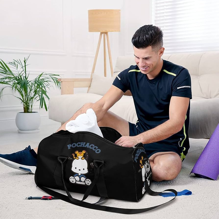 Amazon.co.jp: ジムバッグ ポチャッコ スポーツバッグ ボストンバッグ