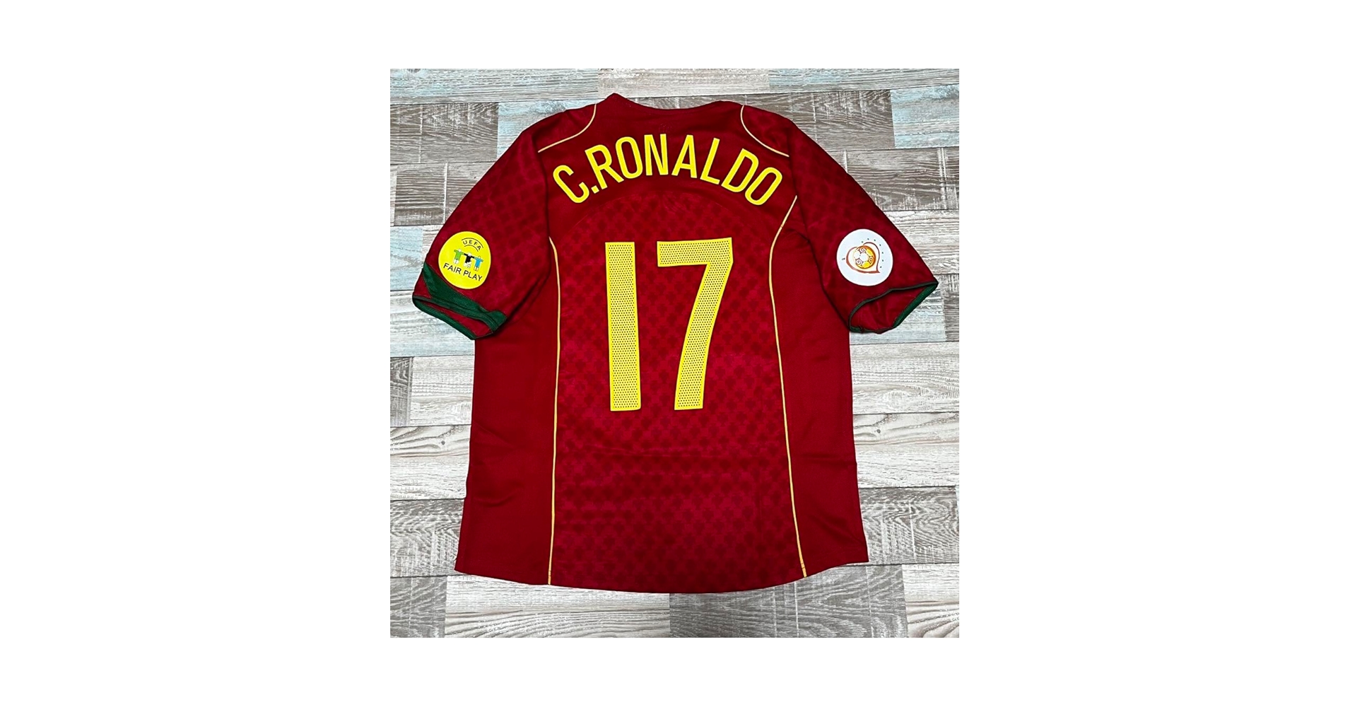 ポルトガル代表 ロナウド 2004 ユニフォーム フィーゴ ルイコスタ