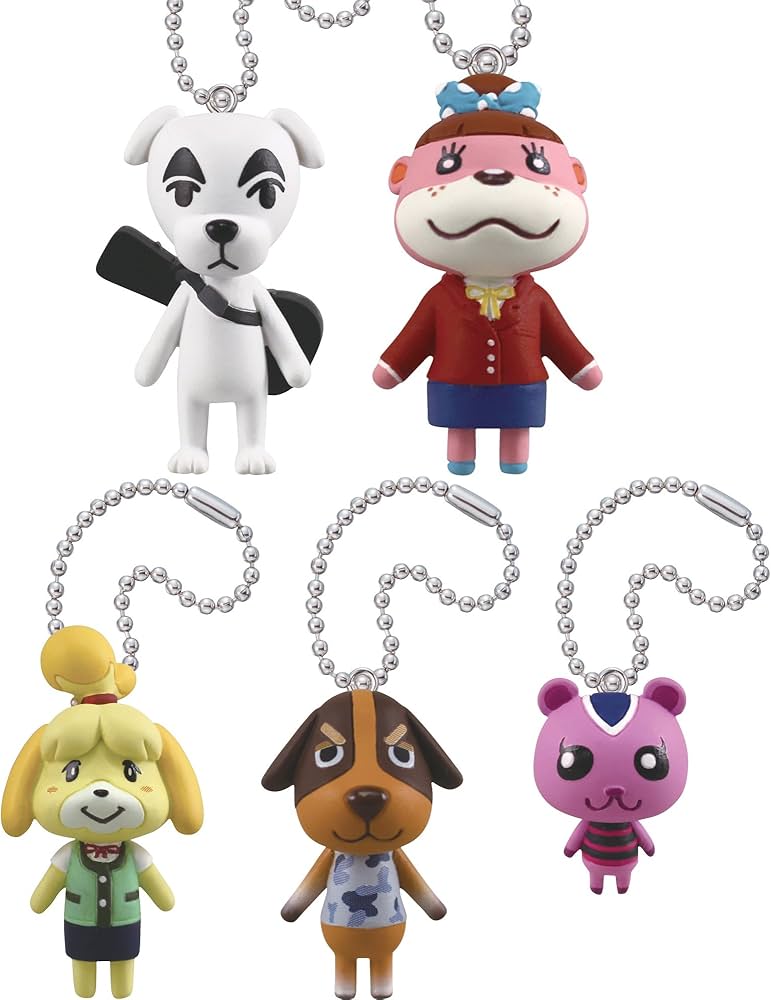 Amazon | カプセル どうぶつの森 マスコットコレクション 全5種セット