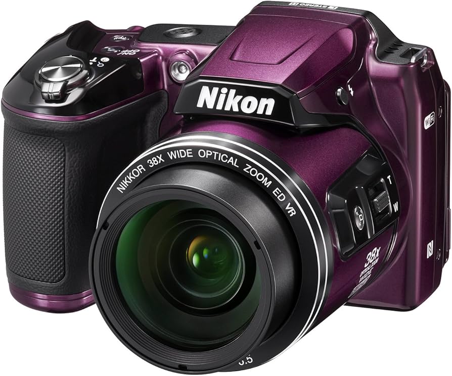 Amazon.com : Nikon Coolpix l840 38X Wide Optical Zoom (Color Plum