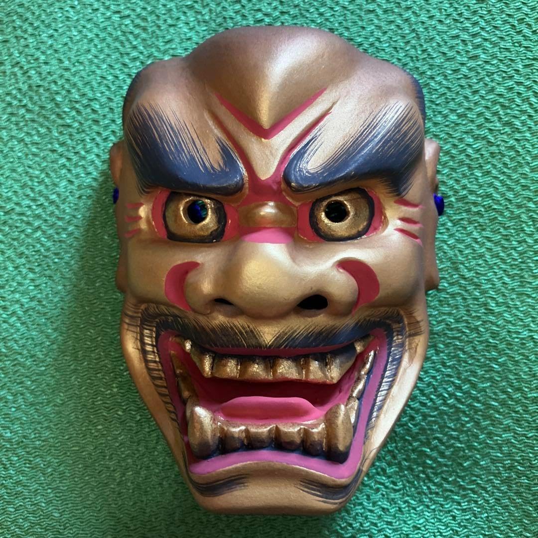 能面 獅子口(ししぐち) 獅子口 （ししぐち） - 鈴木能面工房の能面