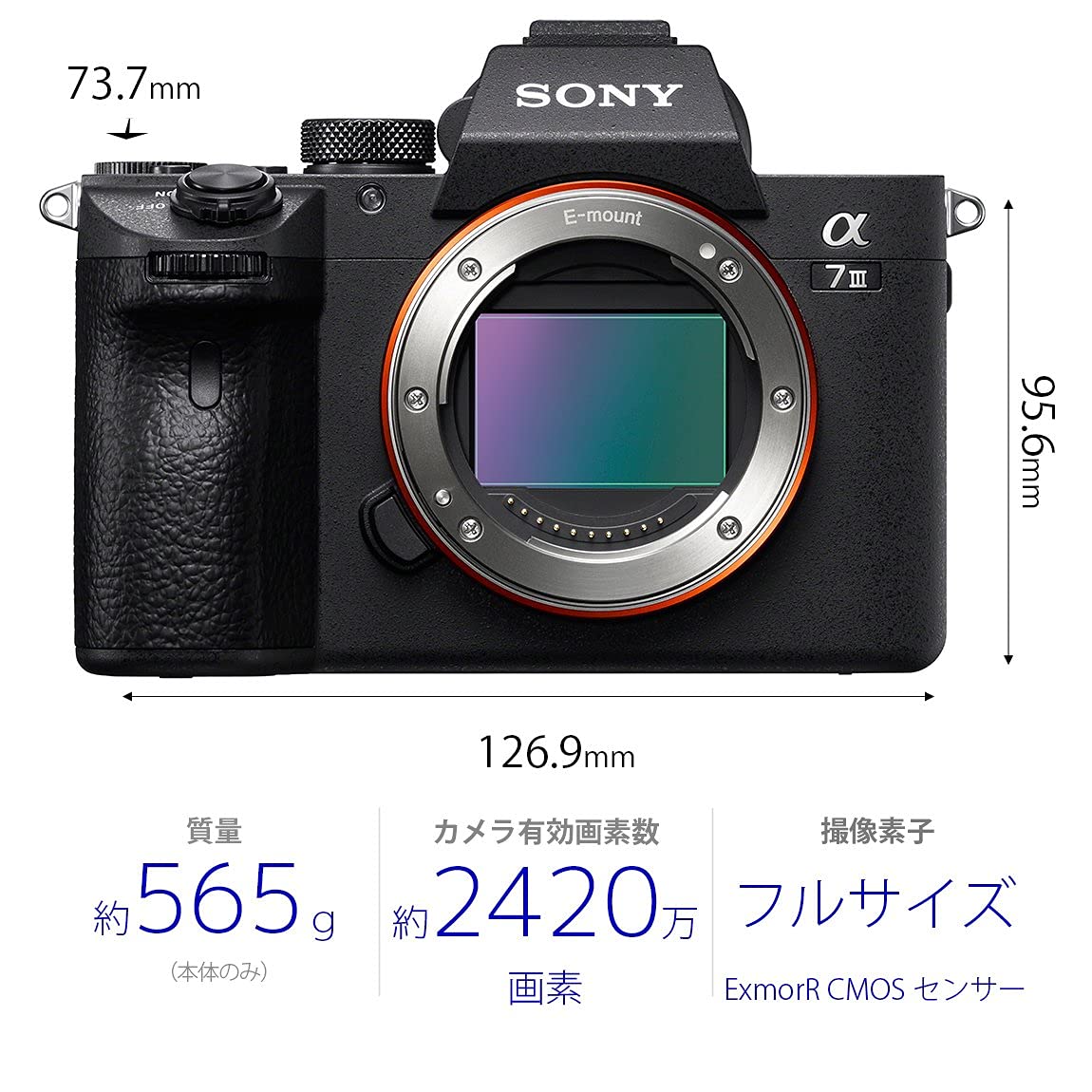 Amazon | SONY(ソニー) フルサイズ ミラーレス一眼カメラ α7III ボディ