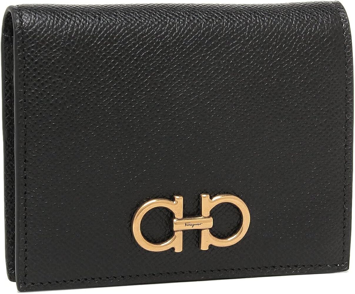 Amazon | [フェラガモ]財布 二つ折り財布 ガンチーニ コンパクト財布