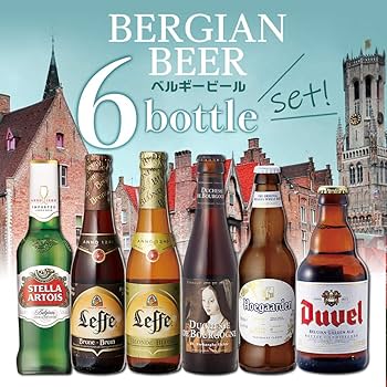 Amazon.co.jp: 世界のビール ビールセット ベルギービール 6種 各1本