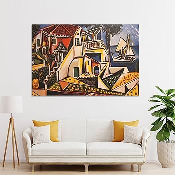 パブロ・ピカソ ポスターのある風景 2007年 パブロ・ピカソ ポスターの