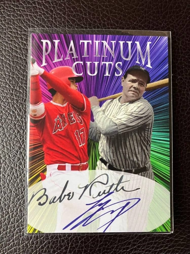 ベーブルース＆大谷翔平 2018 限定版 ROOKIE Card 2 Amazon.co.jp