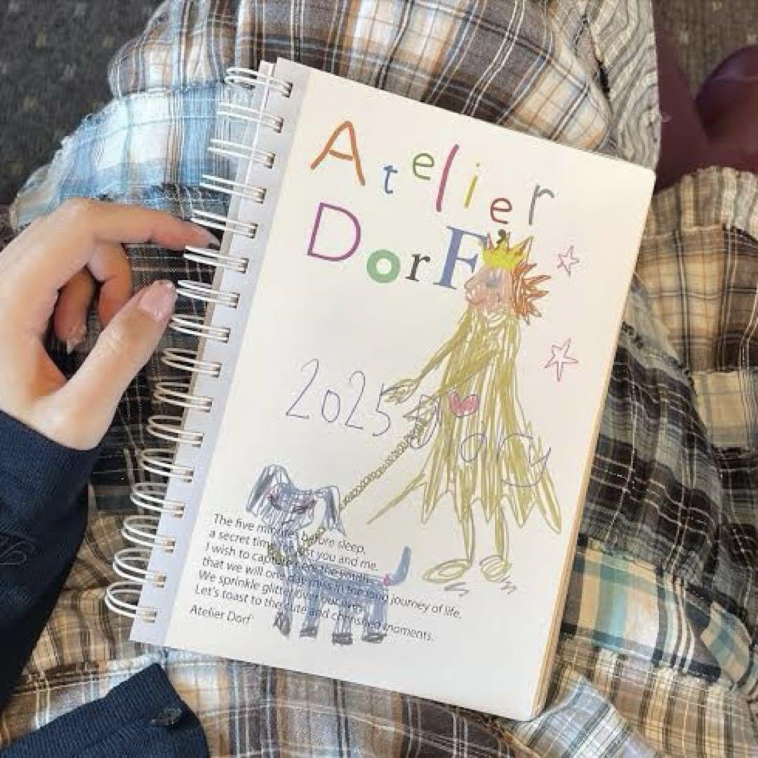 加藤愛里ちゃん Atelier DorF' スケジュール帳 2025 Diary