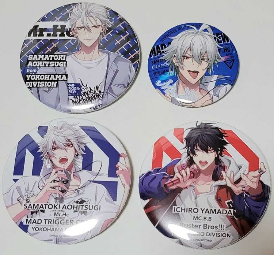 ヒプマイ 碧棺左馬刻 BASE 缶バッジ 42点 Amazon.co.jp: ヒプノシスマイク