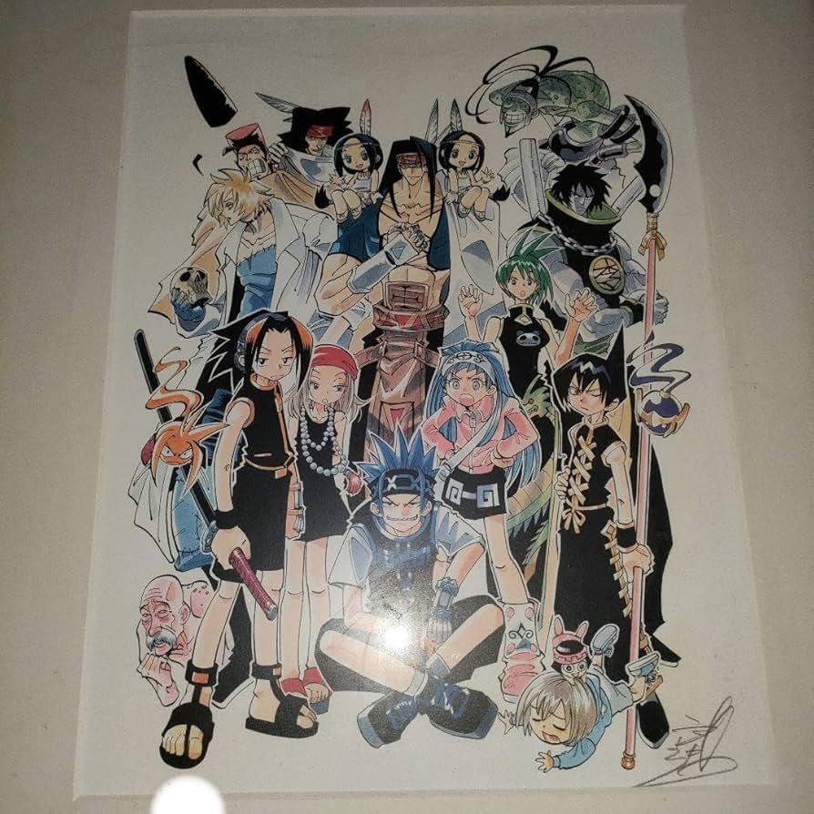 シャーマンキング 複製原画 直筆サイン入り シャーマンキング 複製原画