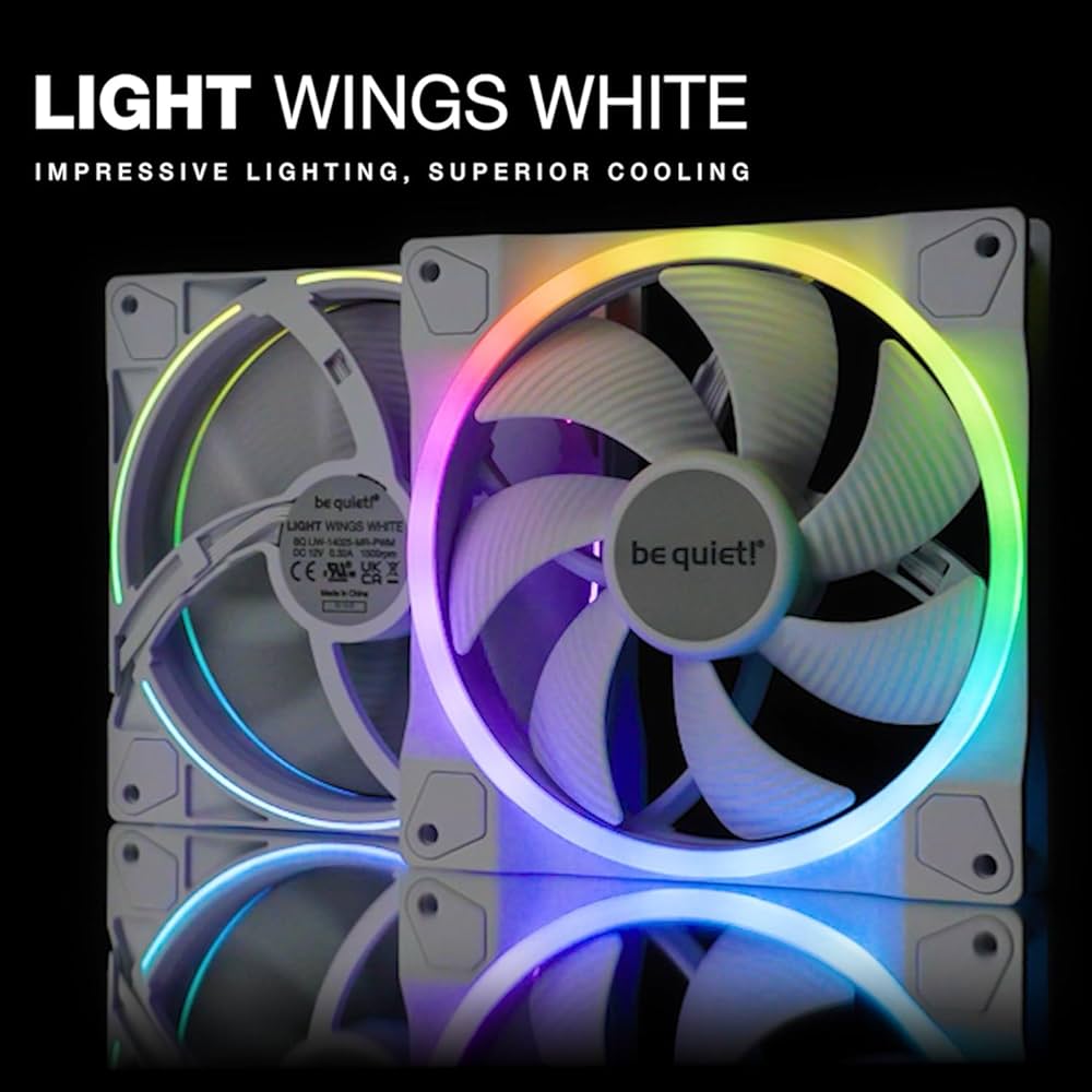 Amazon.com: be quiet! Light Wings White 140mm PWM High Speed