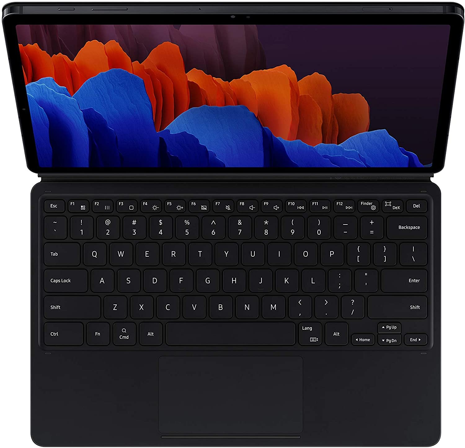 Amazon.com: SAMSUNG Galaxy Tab S7+ Keyboard, Black : Electronics