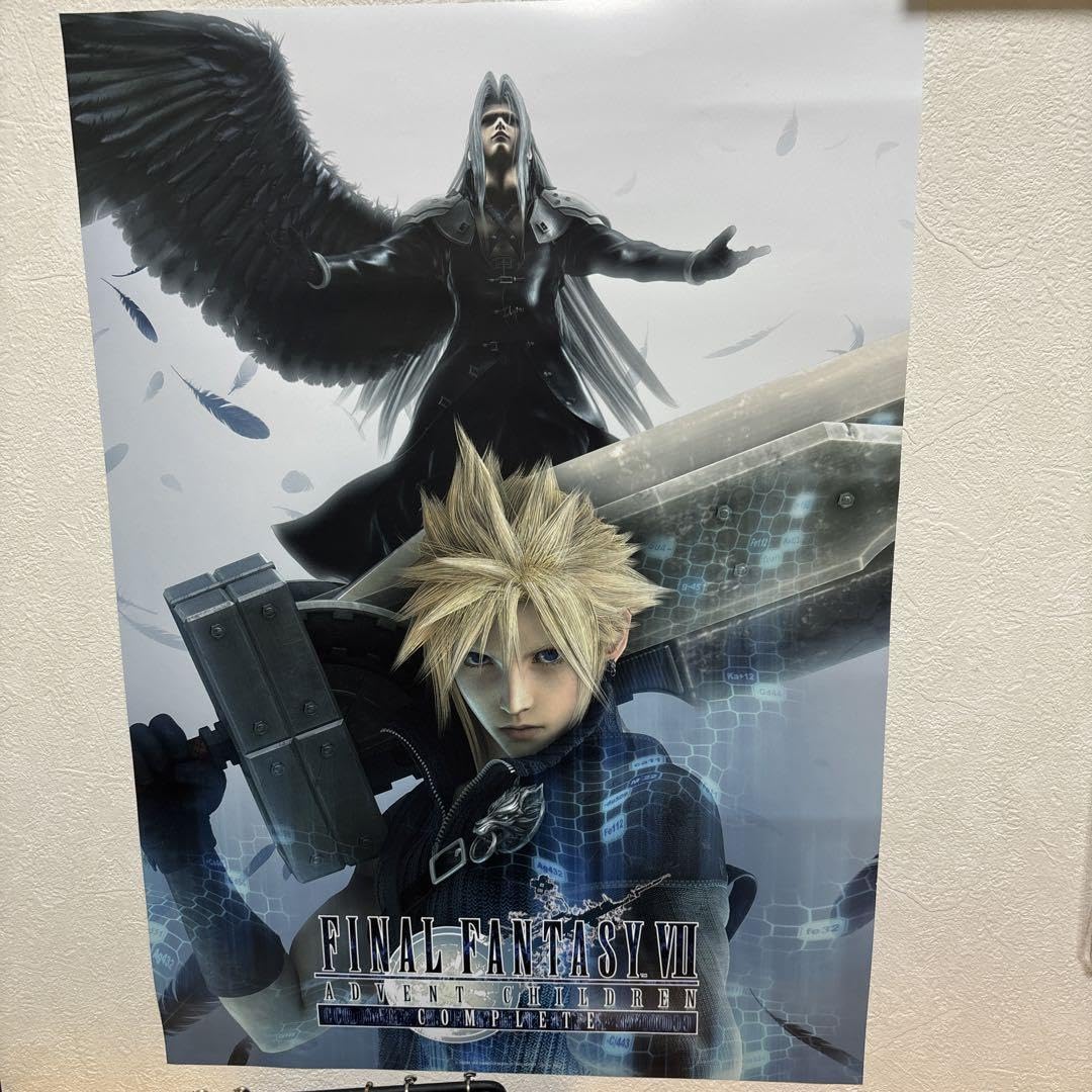 超特大ファイナルファンタジーVII アドベントチルドレンポスターB1
