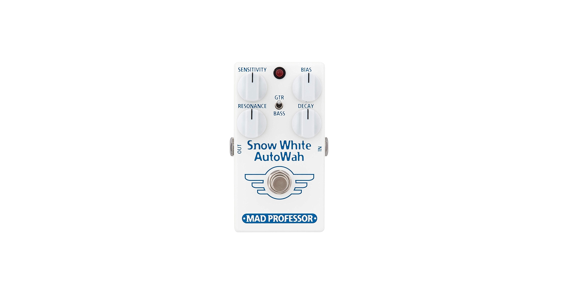 Amazon.com: Mad Professor Snow White AutoWah Effect Pedal