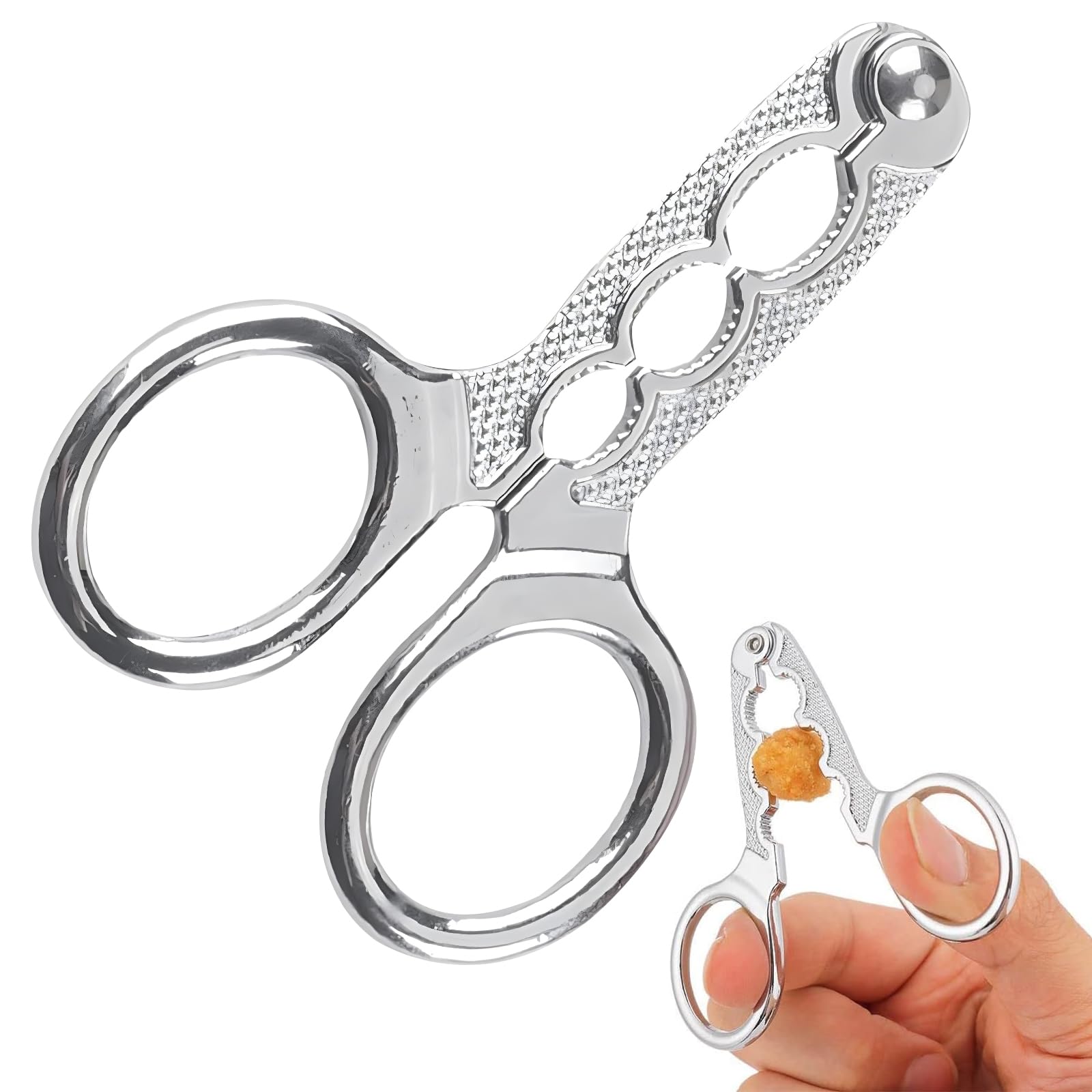 スカル 骨 デザイン くるみ割り 金属製 スカル 骨 デザイン くるみ割り