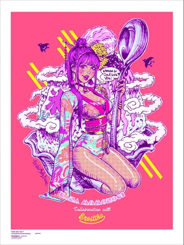 FLAVORS x Rockin'Jelly Bean screen print 【公式通販】