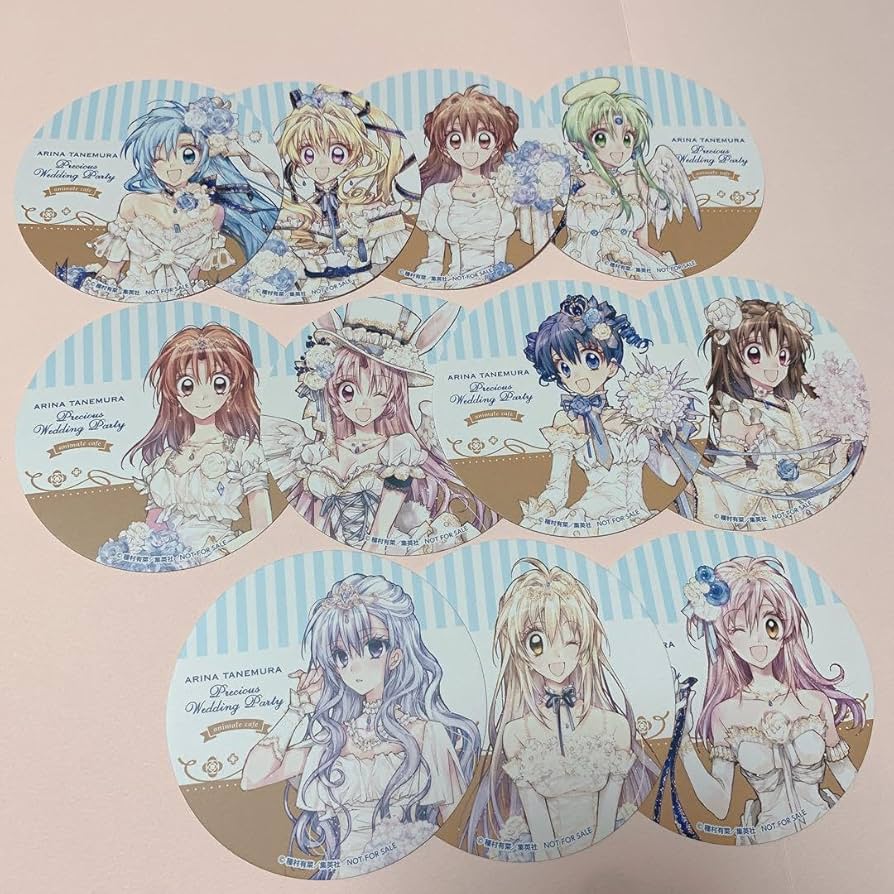 Amazon.co.jp: 種村有菜 アニメイトカフェ コースター ヒロイン 全種類