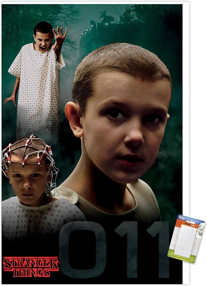 廃盤大判ディスプレイストレンジャーシングスポスターイレブン