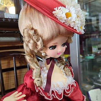 Amazon.co.jp: フランス人形 レトロ 日本製 ガラスケース無し デッド